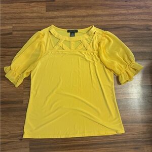 Yellow Women's Top